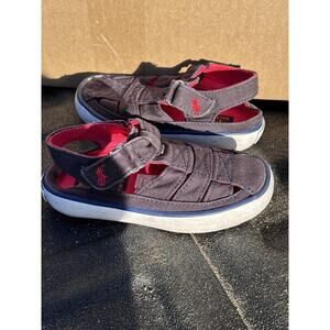 Polo‎ Ralph Lauren Shoes Toddler 7 Sander Fisherman II Sandals Canvas Casual